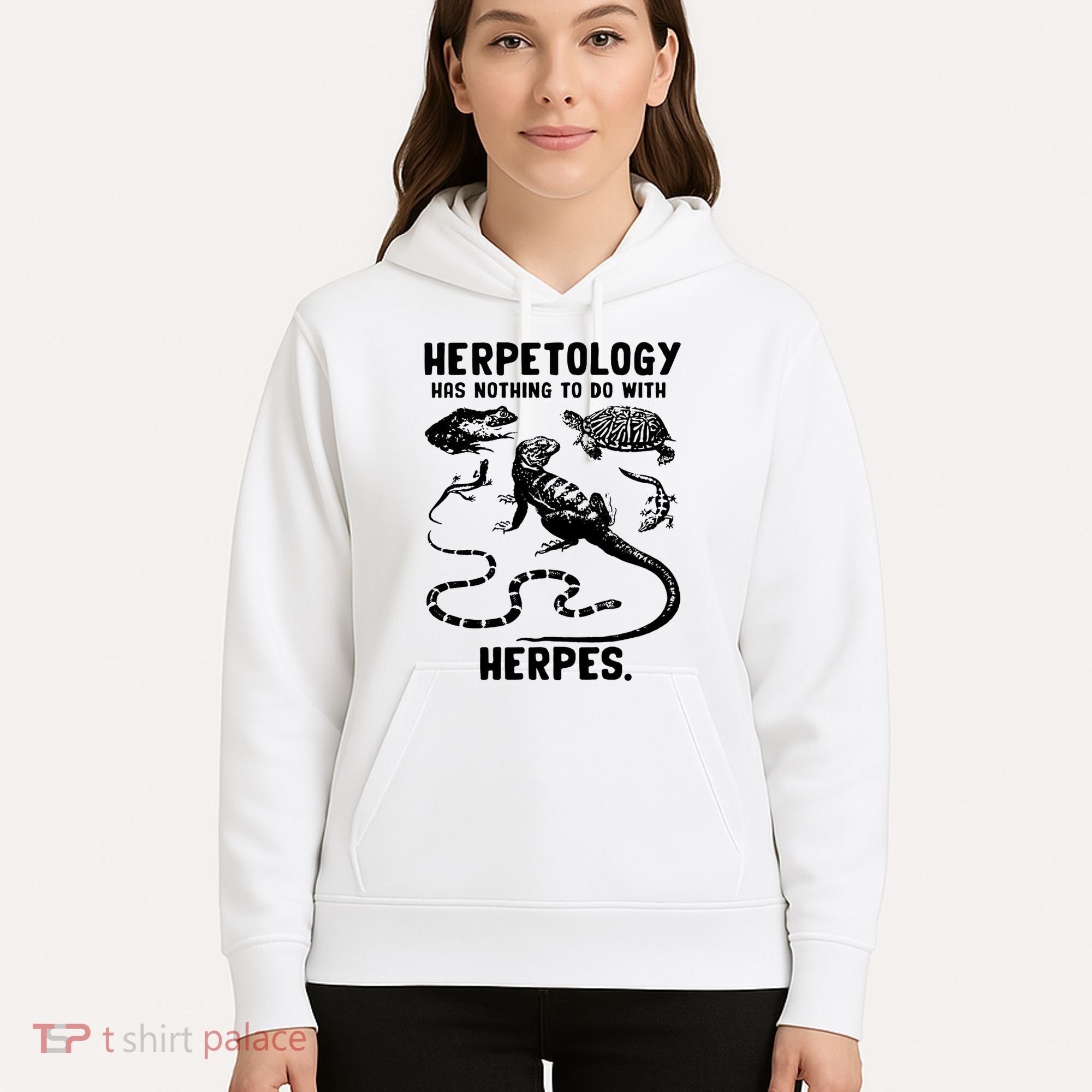 Herpetology Herpes Hoodie