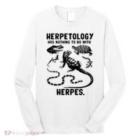 Herpetology Herpes Long Sleeve Shirt thumb 0