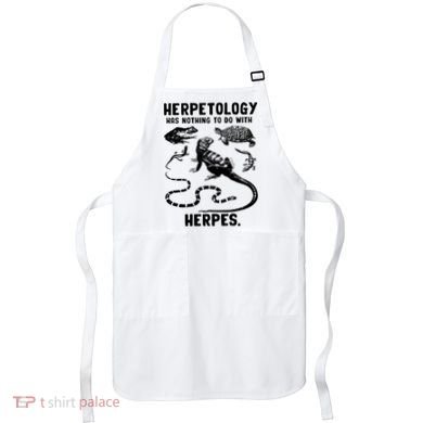 Herpetology Herpes Apron