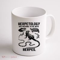 Herpetology Herpes Coffee Mug thumb 1
