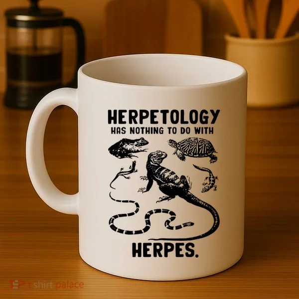 Herpetology Herpes Coffee Mug