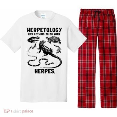 Herpetology Herpes Pajama Set