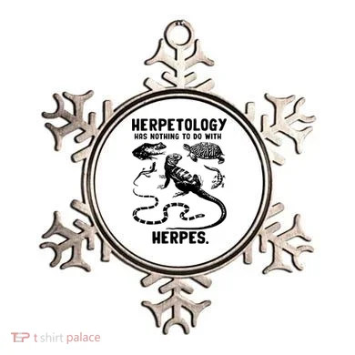 Herpetology Herpes Ornament