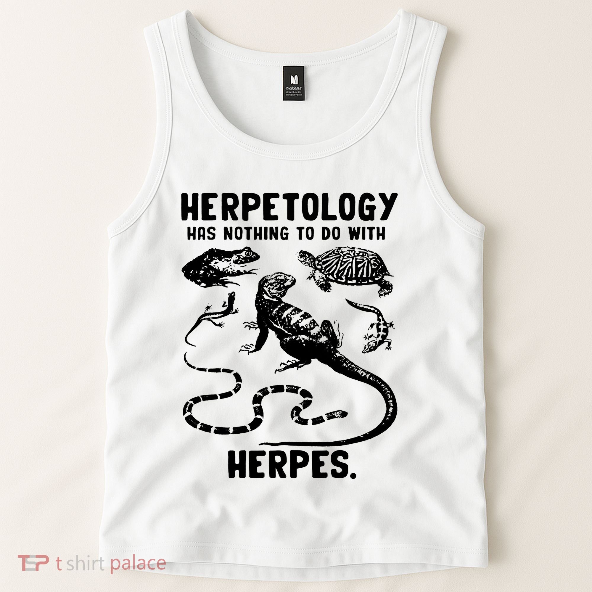 Herpetology Herpes Tank Top