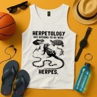 Herpetology Herpes Tank Top thumb 4