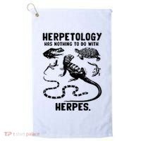 Herpetology Herpes Golf Towel thumb 0
