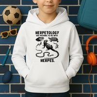 Herpetology Herpes Kids Hoodie thumb 2