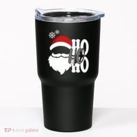 Ho Ho Ho Santa Claus Cozy Christmas Tumbler thumb 0