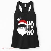 Ho Ho Ho Santa Claus Cozy Christmas Women's Tank Top thumb 0