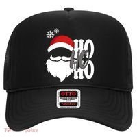 Ho Ho Ho Santa Claus Cozy Christmas Hat thumb 0