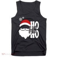 Ho Ho Ho Santa Claus Cozy Christmas Tank Top thumb 0