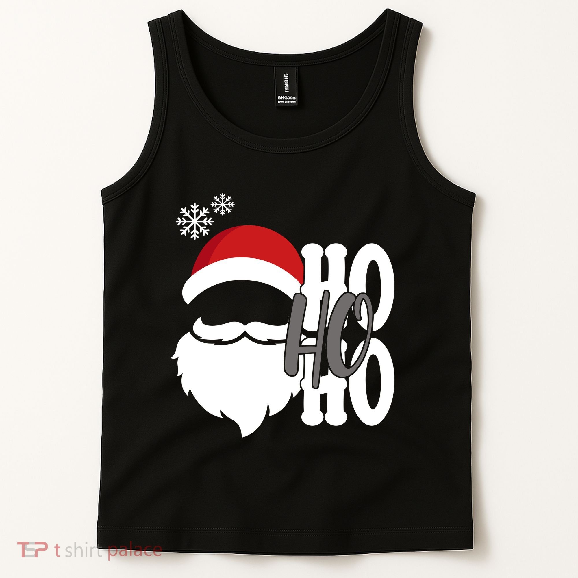Ho Ho Ho Santa Claus Cozy Christmas Tank Top