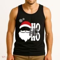 Ho Ho Ho Santa Claus Cozy Christmas Tank Top thumb 3