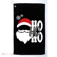 Ho Ho Ho Santa Claus Cozy Christmas Golf Towel thumb 0