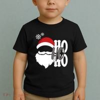 Ho Ho Ho Santa Claus Cozy Christmas Toddler T-Shirt thumb 2