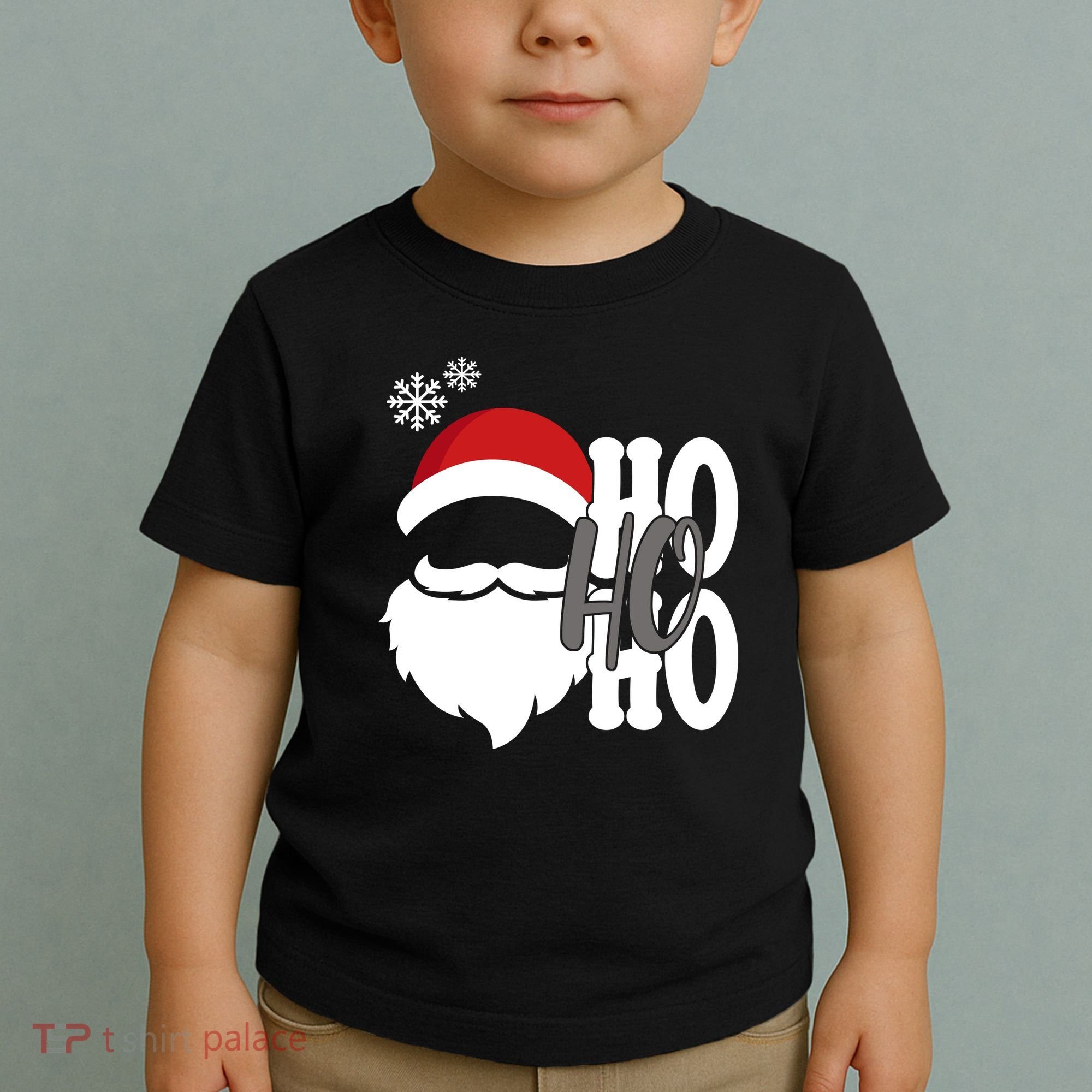 Ho Ho Ho Santa Claus Cozy Christmas Toddler T-Shirt