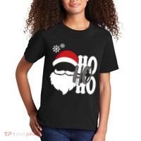 Ho Ho Ho Santa Claus Cozy Christmas Kids T-Shirt thumb 2