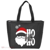 Ho Ho Ho Santa Claus Cozy Christmas Tote Bag thumb 0
