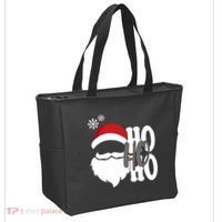Ho Ho Ho Santa Claus Cozy Christmas Tote Bag thumb 2