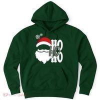 Ho Ho Ho Santa Claus Cozy Christmas Hoodie thumb 0
