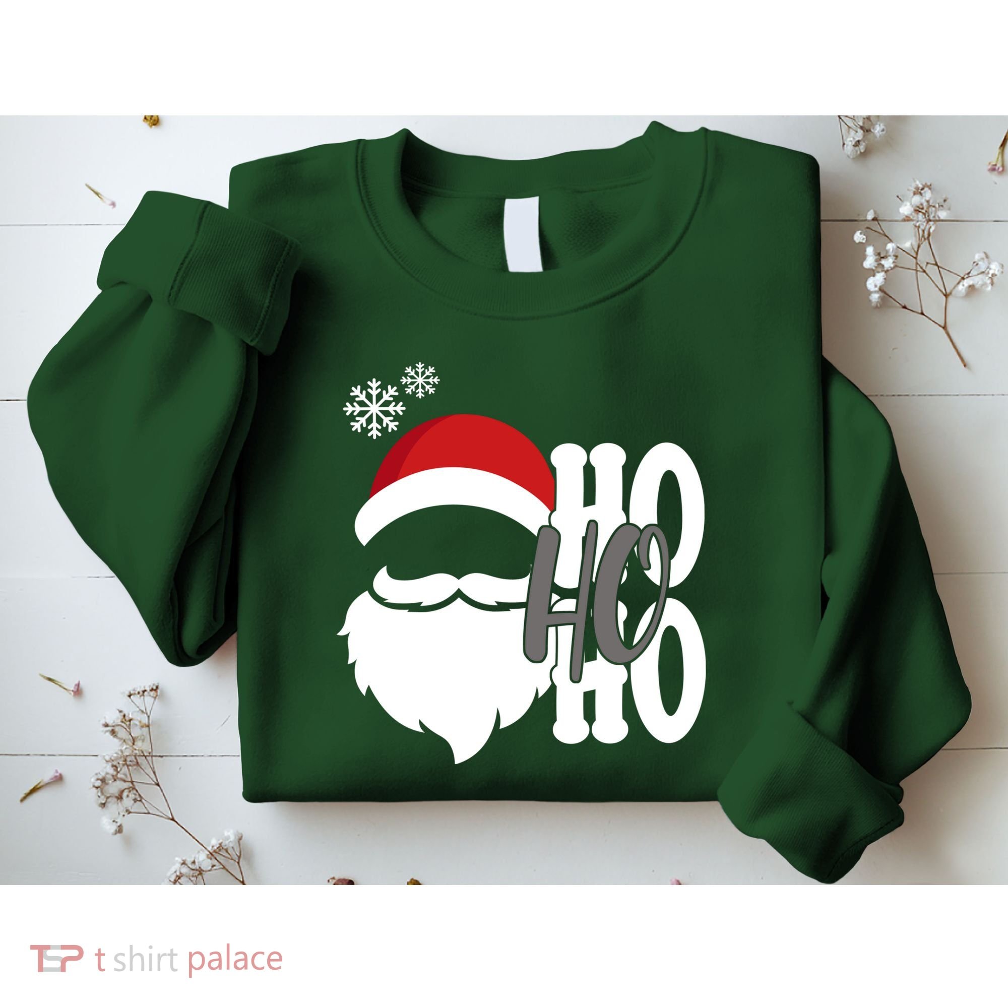 Ho Ho Ho Santa Claus Cozy Christmas Sweatshirt
