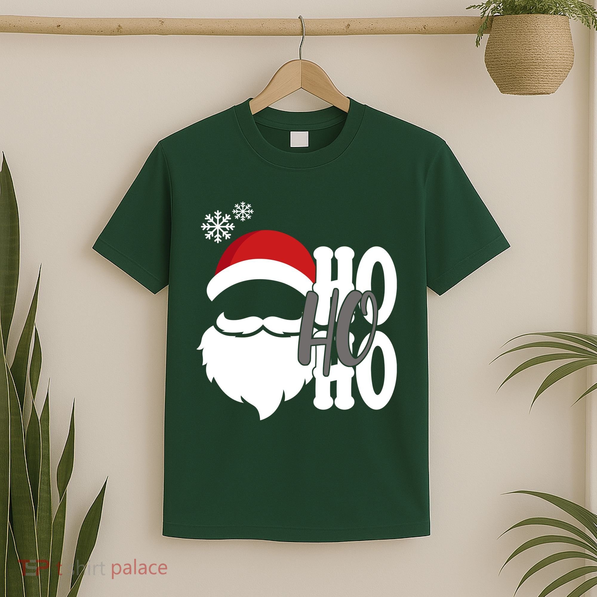 Ho Ho Ho Santa Claus Cozy Christmas T-Shirt