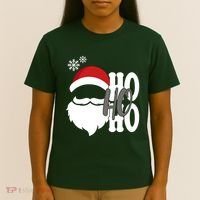 Ho Ho Ho Santa Claus Cozy Christmas T-Shirt thumb 4