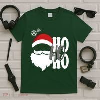 Ho Ho Ho Santa Claus Cozy Christmas T-Shirt thumb 5