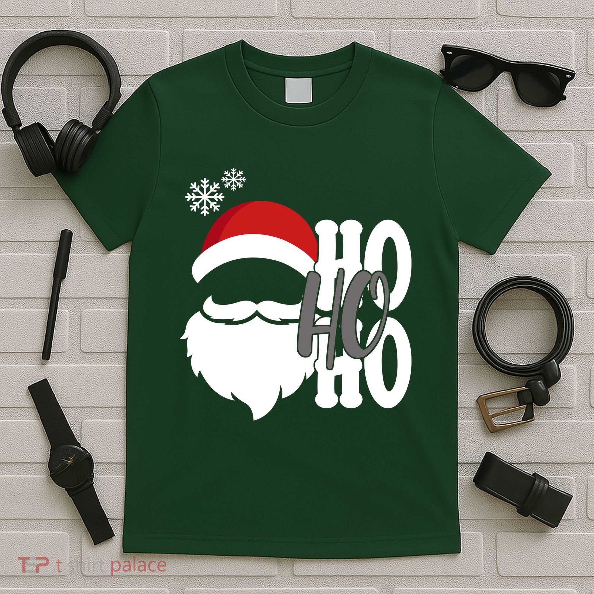 Ho Ho Ho Santa Claus Cozy Christmas T-Shirt