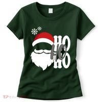 Ho Ho Ho Santa Claus Cozy Christmas Women's T-Shirt thumb 0