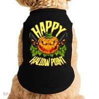 Halloween Happy Hallow Point Pumpkin Gunner Doggie Tank thumb 0