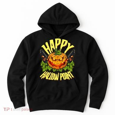 Halloween Happy Hallow Point Pumpkin Gunner Hoodie