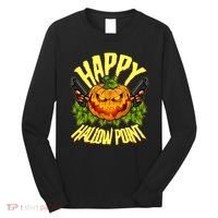 Halloween Happy Hallow Point Pumpkin Gunner Long Sleeve Shirt thumb 0