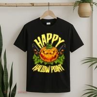 Halloween Happy Hallow Point Pumpkin Gunner T-Shirt thumb 2