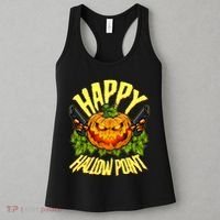 Halloween Happy Hallow Point Pumpkin Gunner Women's Tank Top thumb 3