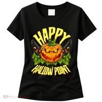 Halloween Happy Hallow Point Pumpkin Gunner Women's T-Shirt thumb 0