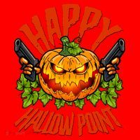 Halloween Happy Hallow Point Pumpkin Gunner Santa Hat thumb 1