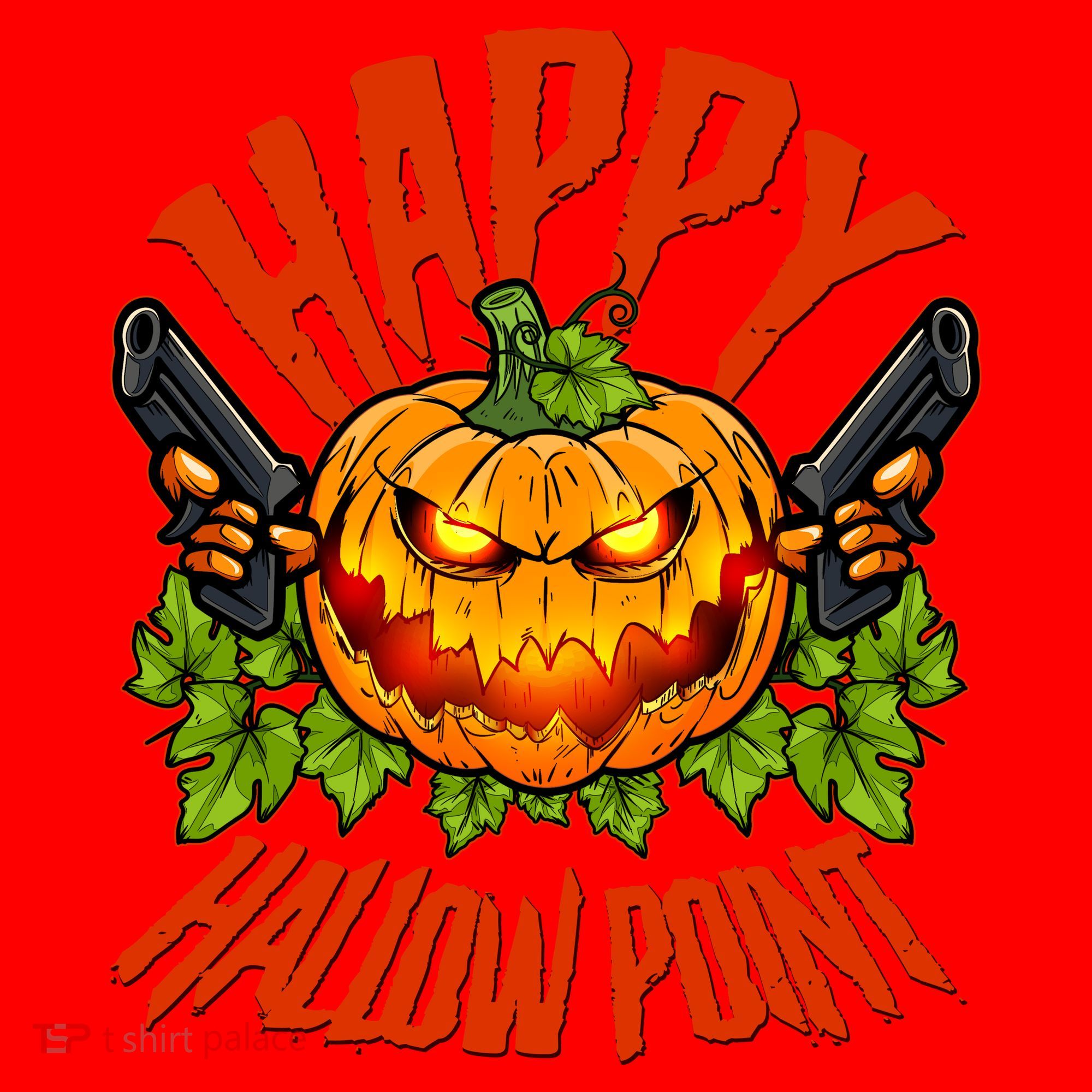 Halloween Happy Hallow Point Pumpkin Gunner Santa Hat