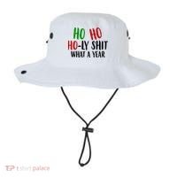 Ho Ho Holy Sh*t What A Year Funny Christmas Bucket Hat thumb 0