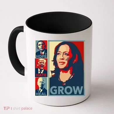 Hope Hate Heal Grow Coffee Mug