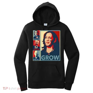 Hope Hate Heal Grow Women's Hoodie