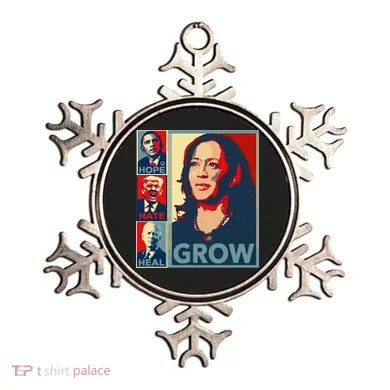 Hope Hate Heal Grow Ornament