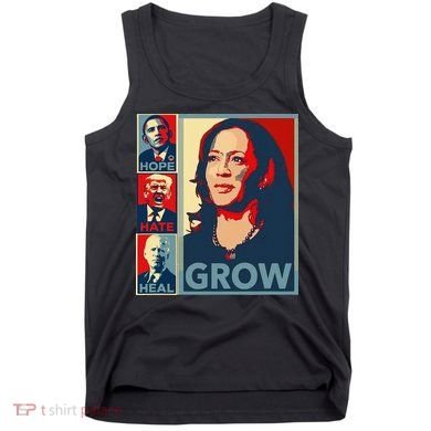 Hope Hate Heal Grow Tank Top
