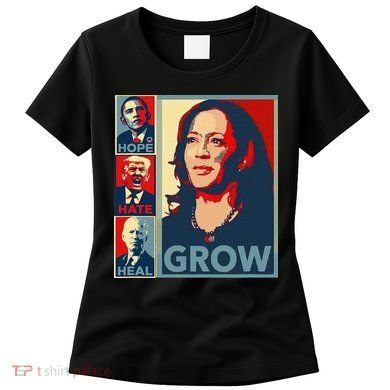 Hope Hate Heal Grow Women's T-Shirt