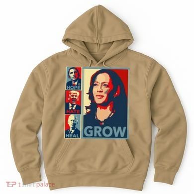 Hope Hate Heal Grow Hoodie