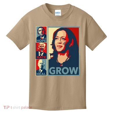 Hope Hate Heal Grow Kids T-Shirt