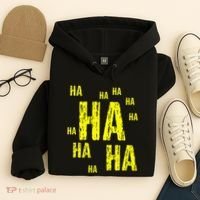 Ha Ha Ha Funny Comic Joke Hoodie thumb 4