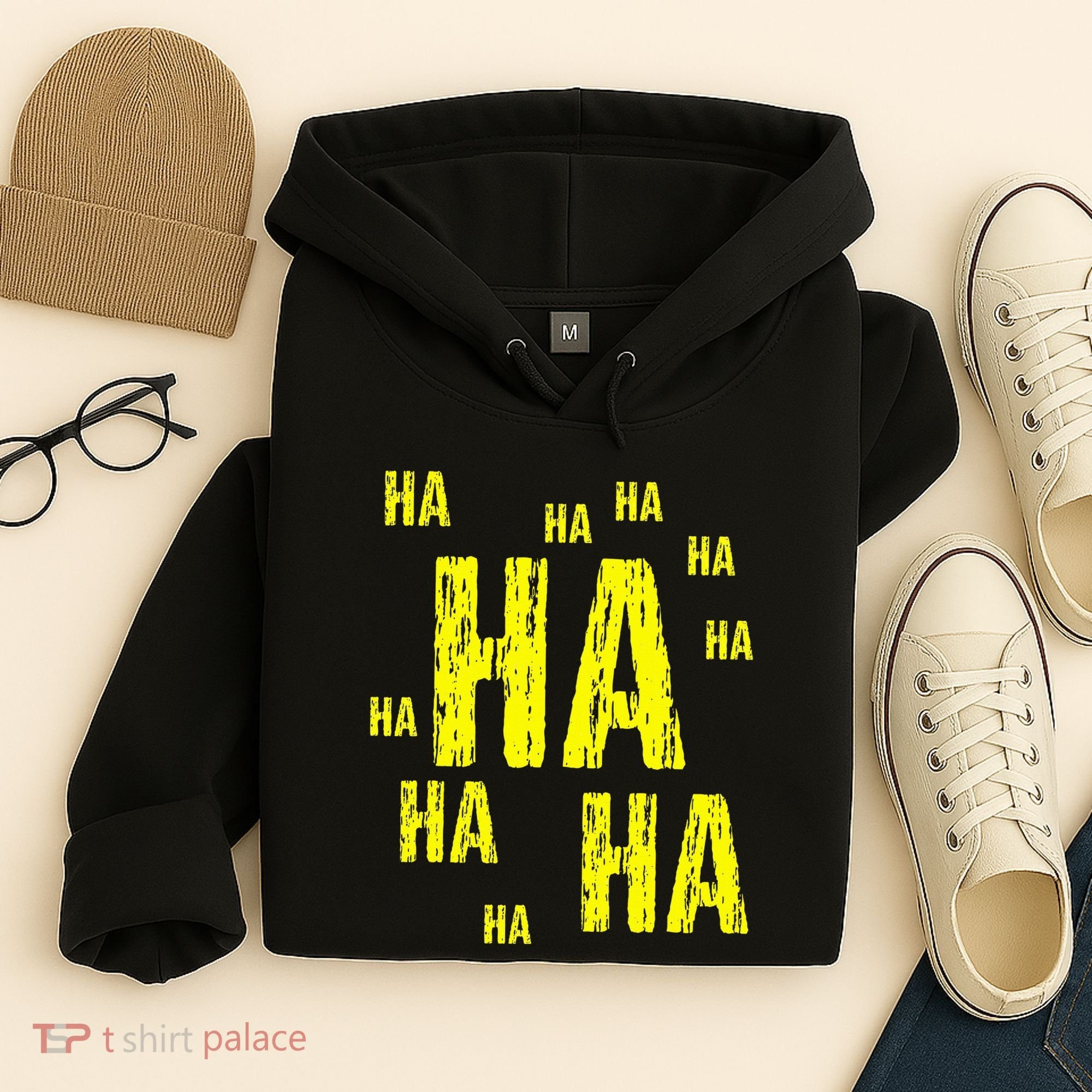 Ha Ha Ha Funny Comic Joke Hoodie