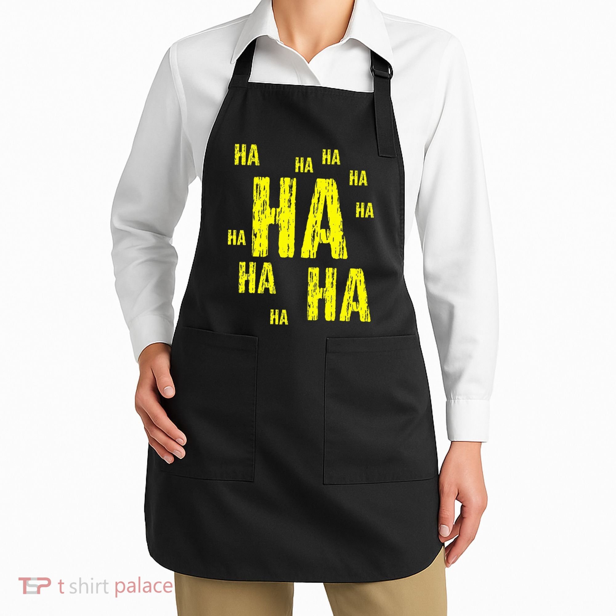 Ha Ha Ha Funny Comic Joke Apron