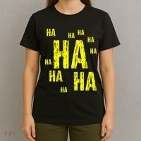 Ha Ha Ha Funny Comic Joke T-Shirt thumb 4